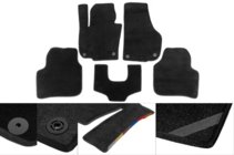 BMW 3-serie E92/E93 2006–2013 Tekstilmåtter Classic (sorte) foto 1