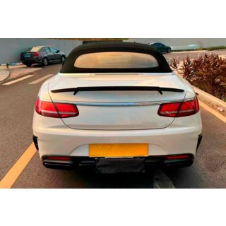Spoiler V2 (cabriolet, kulfiber) foto 1