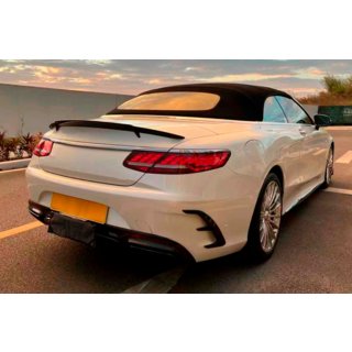 Spoiler V2 (cabriolet, kulfiber) foto 2