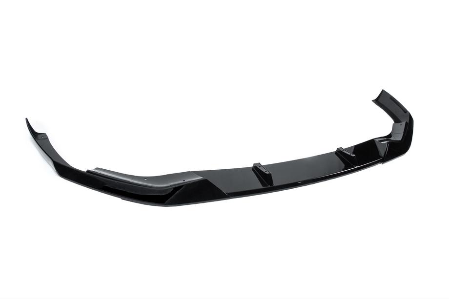 BMW 5-serie G30/G31 2017–2023 Frontlæbe til forkofanger DPT Lip V1 (til M-Performance 2020-2024, blank sort) Foto 4