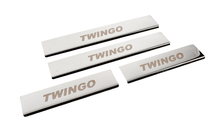 Renault Twingo 2007–2014 Carmos indstigningslister i rustfrit stål foto 3