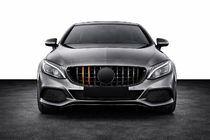 Mercedes C-klasse W205 2014–2021 Rocket frontgrill (2018+, til Avantgarde/AMG-Line/C43 AMG) foto 1