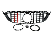 Mercedes C-klasse W205 2014–2021 Rocket frontgrill (2018+, til Avantgarde/AMG-Line/C43 AMG) foto 2