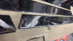 Nissan Qashqai 2010–2014 Nedsat Dørlister OmsaLine (4 stk., rustfrit stål) foto 4