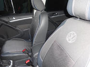 Volkswagen Tiguan 2007–2016 Sædeovertræk (kunstlæder↗stof, Premium) foto 28