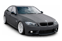 BMW 3-serie E90/E91 2005–2011 Frontkofanger M3 (til 2008-2011) foto 1