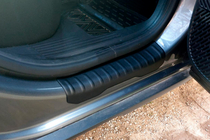 Renault Duster 2024– EuroCap indvendige dørtrinslister (mat, 4 stk, ABS) foto 2