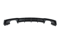 BMW 3-serie F30/F31 2012–2019 Bagkofanger-diffuser til dobbeltsidet dobbeltudstødning V2 (til M-Sport, ABS) foto 1