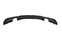 BMW 3-serie F30/F31 2012–2019 Bagkofanger-diffuser til dobbeltsidet enkelt udstødning V2 (til M-Sport, ABS) foto 2