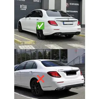 Stænklapper bag Premium til AMG-Line, AMG (4 stk.) foto 2