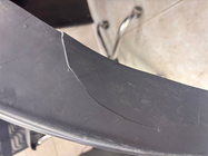 Volkswagen Golf 5 2003–2009 2. sortering Front lip-spoiler DPT (klar til lakering) foto 2