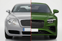 Bentley Continental GT 2003–2011 Restylingkit i 2025-Look foto 1