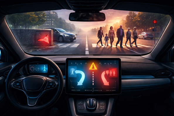 Autopilot og dilemmaet: hvem «dør» – fører eller fodgængere?