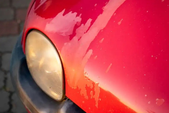 Hvorfor skaller klarlakken af på bilen? De vigtigste årsager og måder at beskytte karrosseriet på Foto 1