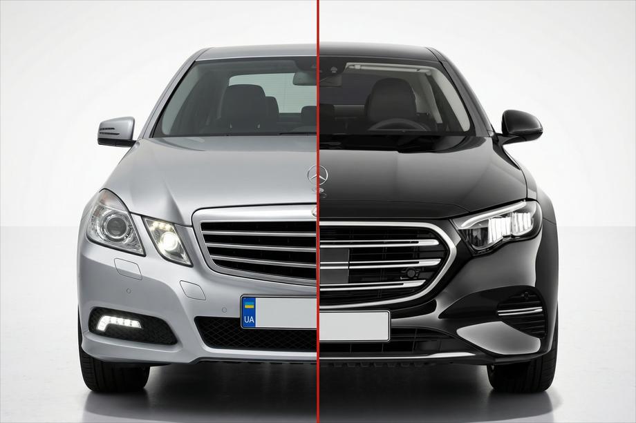 Mercedes E-class W212 2009–2016 Facelift-sæt til W214 Exclusive Image