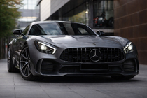 Mercedes AMG GT C190/R190 2014–2022 Frontgrill GT Panamericana Black (2018+) foto 1