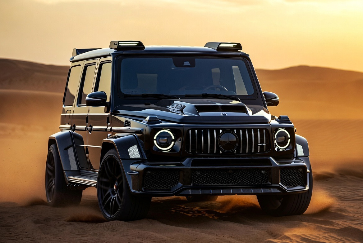Mercedes G-Class G63 Brabus 2026 med aggressiv carbon-kofanger