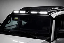 Toyota Land Cruiser Prado 250 2023– Forrude solskærm med LED (hvid) foto 1