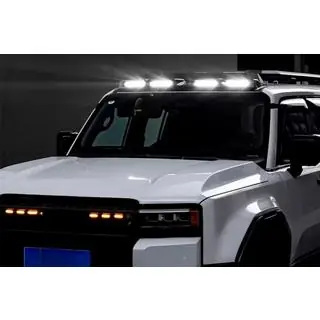 Forrudevisir med LED (Sort) Toyota Land Cruiser Prado 250 2023– foto 2