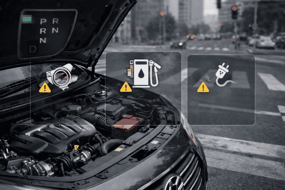 Hvorfor går bilen i stå med automatgear? Årsager og løsninger