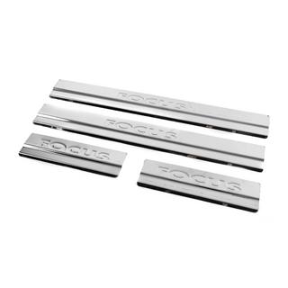 Dørtrinslister V2 (Carmos, 4 stk., rustfrit stål) Ford Focus II 2008–2011 foto 2