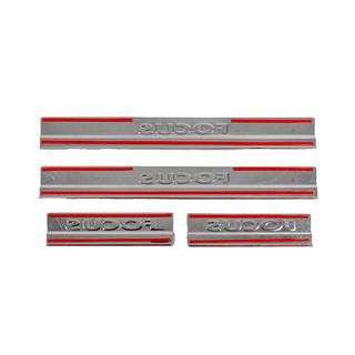 Dørtrinslister V2 (Carmos, 4 stk., rustfrit stål) Ford Focus II 2008–2011 foto 4