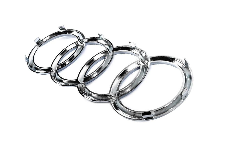 Audi frontemblem i krom (285 x 100 mm) Foto 5