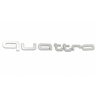 Quattro Grey emblem foto 1