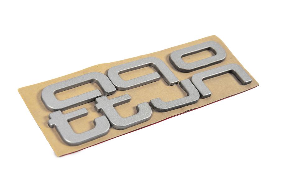 Audi Quattro Grey emblem Foto 4