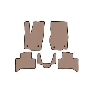 Gummimåtter Carsuit (Beige)