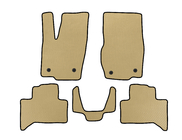 Toyota Land Cruiser Prado 250 2023– EVA gulvmåtter (Beige) foto 1