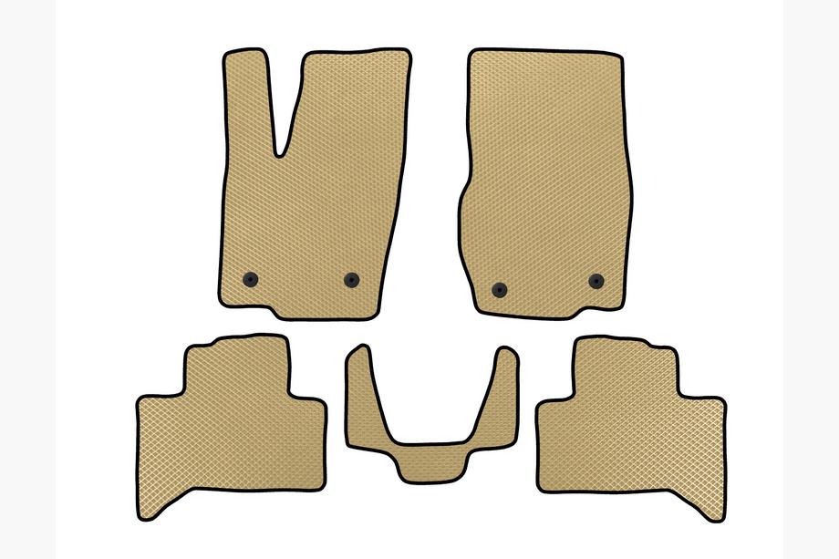 Toyota Land Cruiser Prado 250 2023– EVA gulvmåtter (Beige) Image