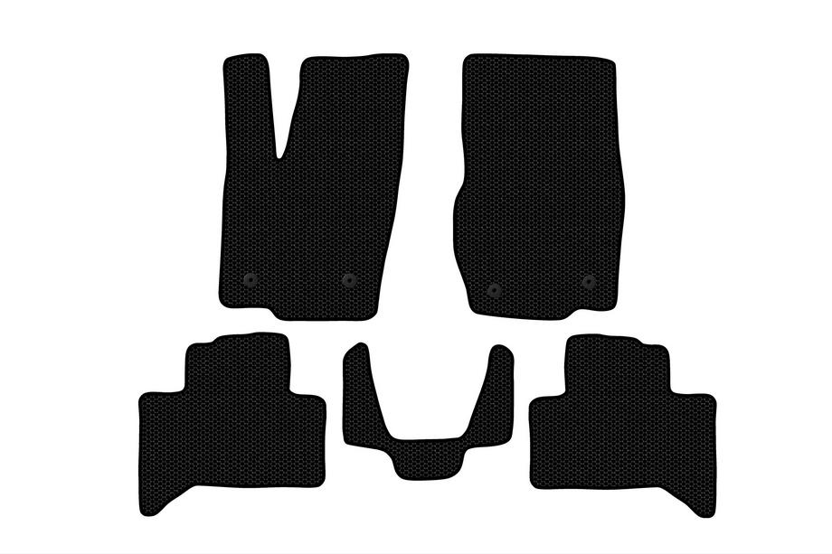 Toyota Land Cruiser Prado 250 2023– Gummimåtter Carsuit (sorte) Foto 1