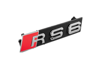 Audi RS6 V2 emblem til grill foto 3