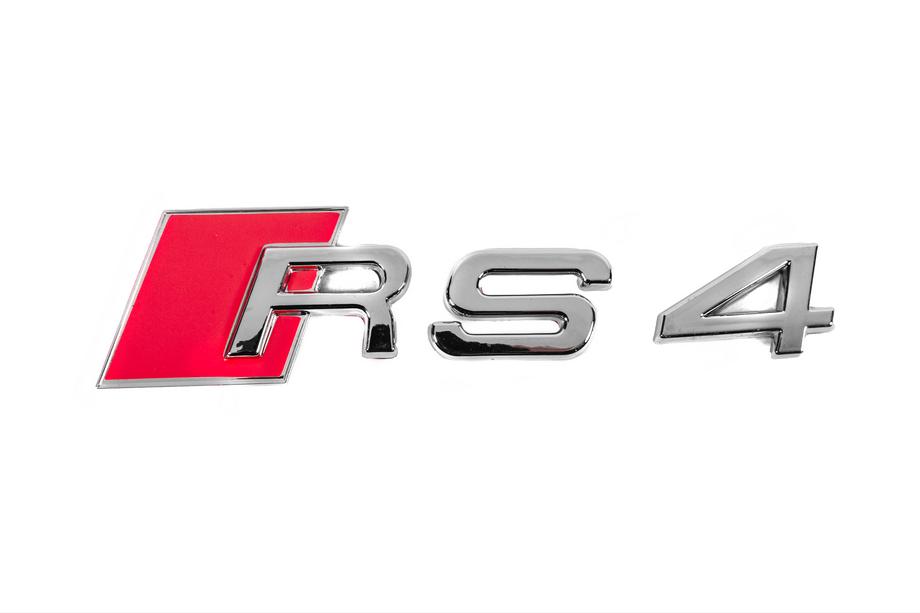 Audi RS4 emblem Foto 1