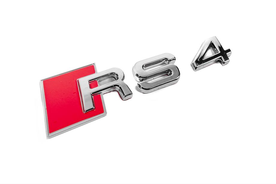 Audi RS4 emblem Foto 3