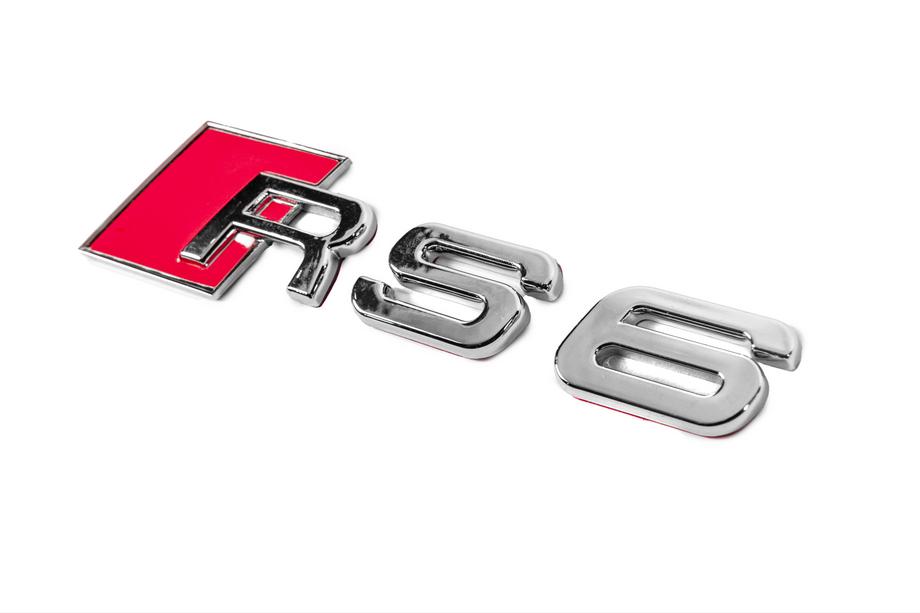 Audi RS6 emblem Foto 2
