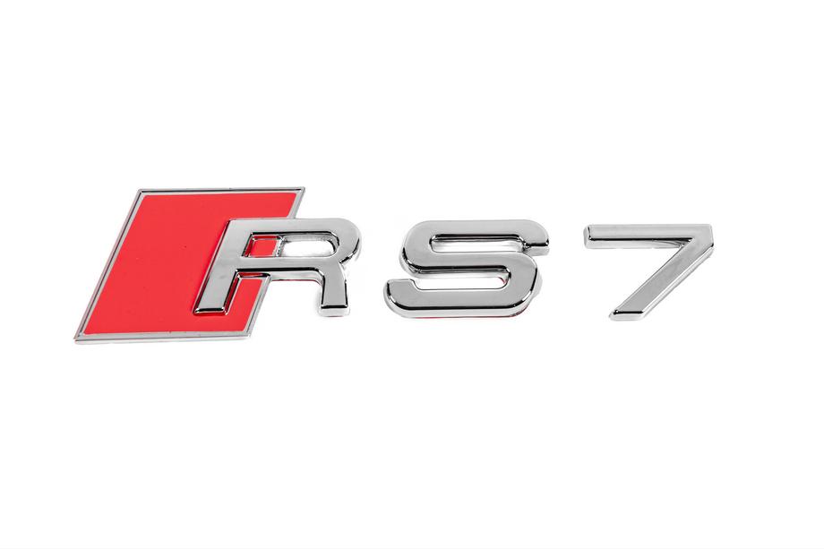 Audi RS7 emblem Foto 1