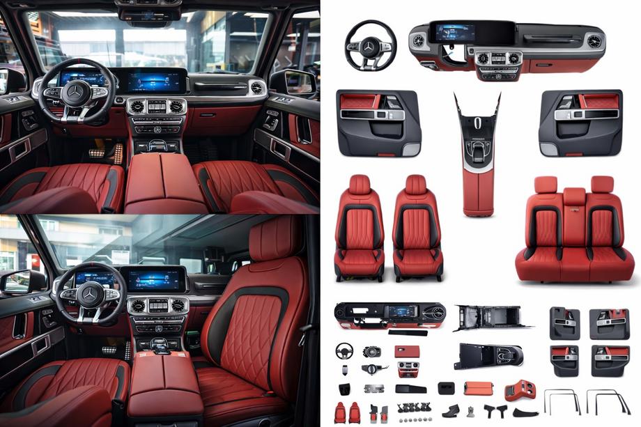 Mercedes G-Klasse W463 1990–2018 Kabine-opgraderingssæt til W465 2026 Image