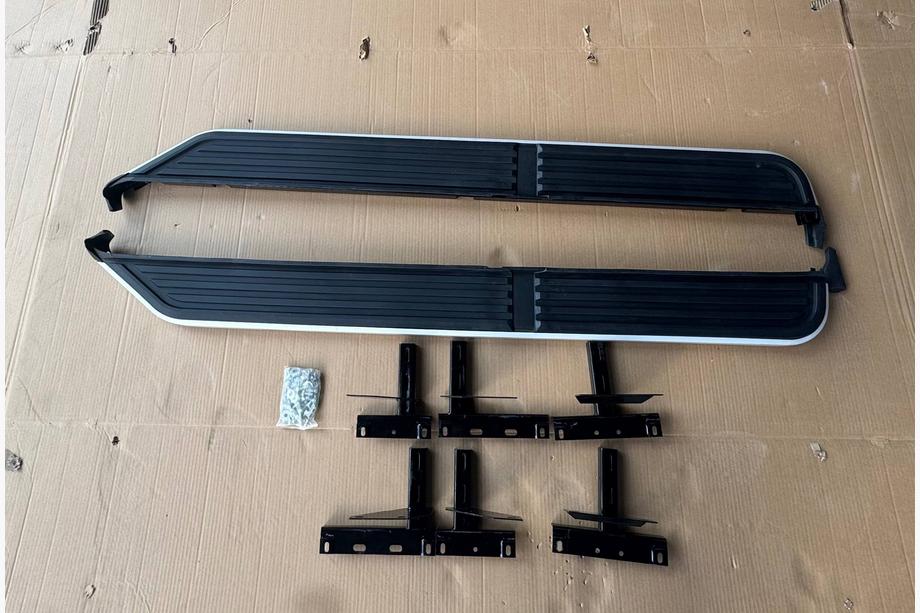 Land Rover Freelander II 2006–2014 B-varer Niken sidetrin (2 stk., aluminium) Image