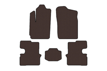 Chery M11 2008– Gummimåtter Carsuit (Brun) foto 1