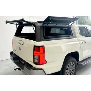 Hardtop til lad i aluminium med ruder foto 4