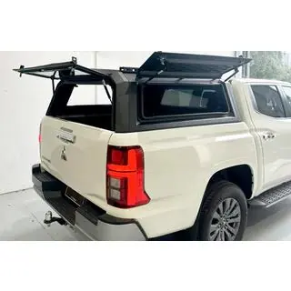 Hardtop til lad i aluminium med ruder foto 4