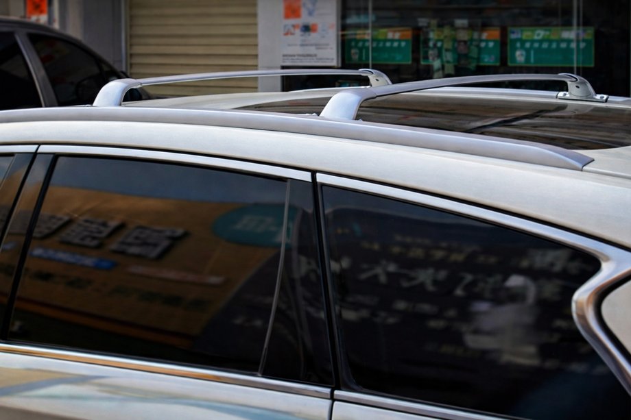 Infiniti QX60 2016–2021 Tagbøjler (tværstænger) til OEM tagrælinger (2 stk.) Image