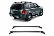 Honda Pilot 2008–2015 Tagbøjler (tværstænger) til OEM tagrælinger (2 stk.) foto 2