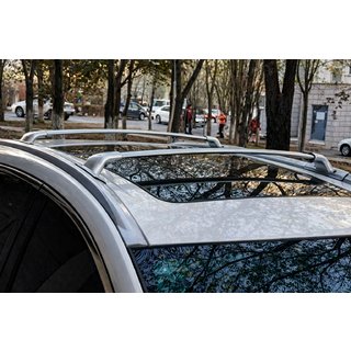 Tagbøjler (tværstænger) til standard tagrælinger OEM (2014-2018, 2 stk) Nissan Murano 2014– foto 1