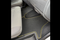 Volkswagen T5 2010–2015 EVA-måtter (kort akselafstand, komplet sæt til kabinen, sorte) foto 1