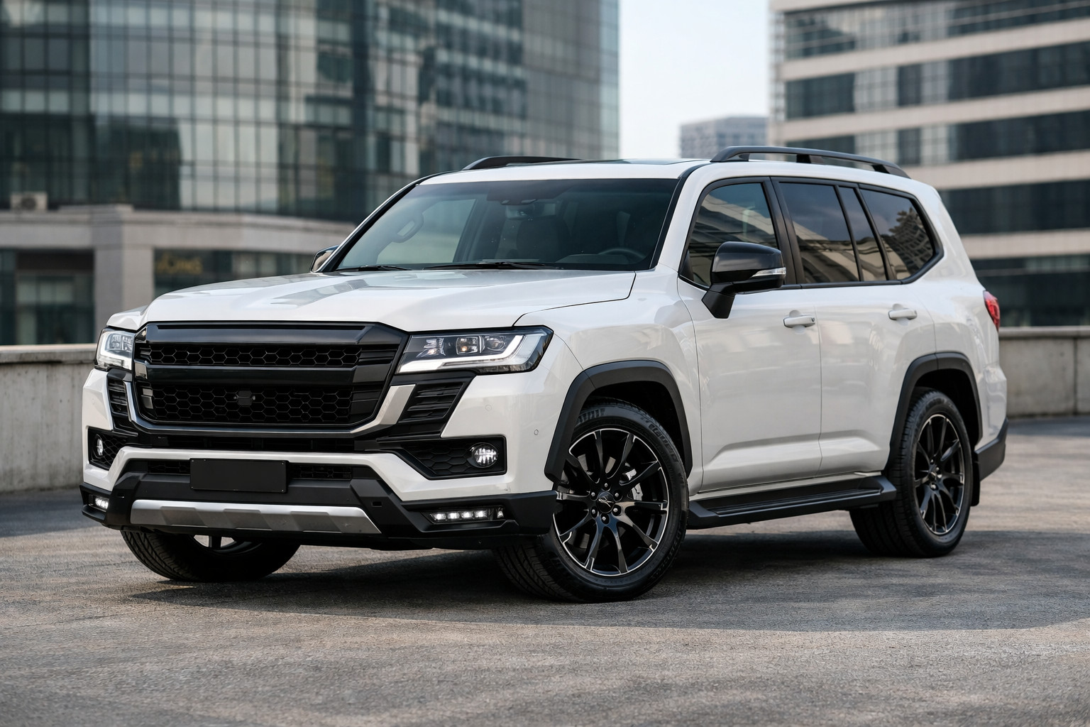 By-stylingpakke til Toyota Land Cruiser 300: udseende vs. udgift