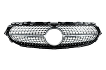 Mercedes E-klasse Coupé C238 2016–2024 Frontgrill Diamond Silver (til Base, 2020-2023) foto 1