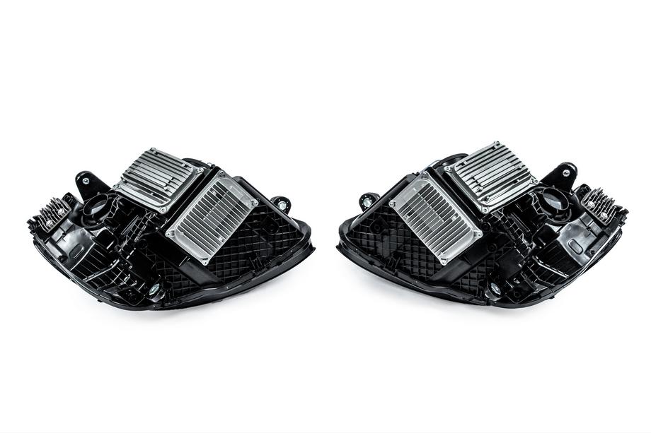 Mercedes C-klasse W205 2014–2021 Forlygter med Full LED-moduler (til HALOGEN, 2 stk.) Foto 6